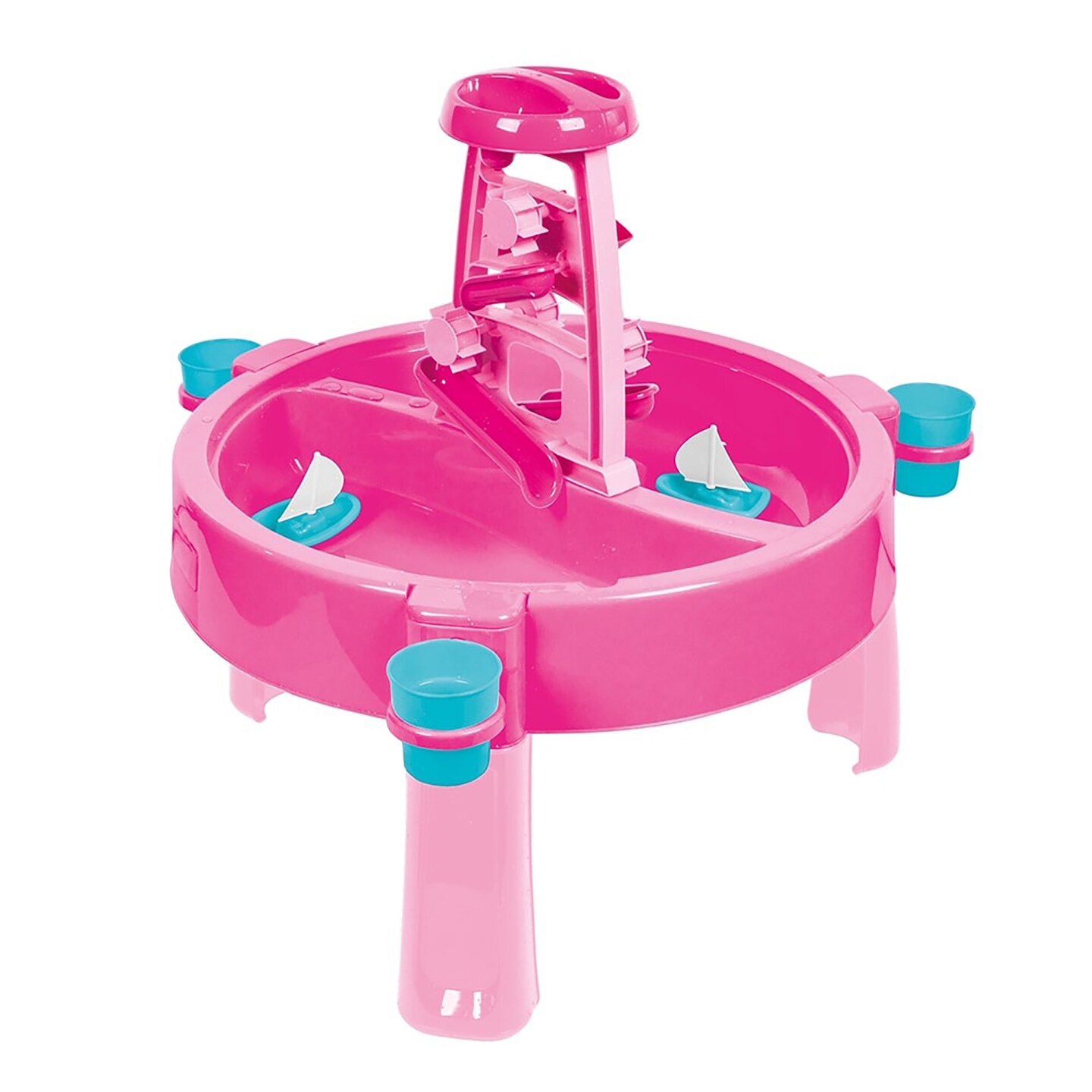 Dolu: 3-In-1 Water &#x26; Sand Activity Table - Unicorn, Pink, Blue - Convert To Creativity Table w/ Lid, Indoor/Outdoor Sensory Toy, Toddler Kids Ages 2+