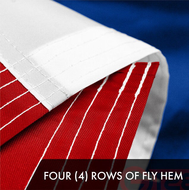 Puerto Rico Puerto Rican Flag 3x5 Ft 10-Pack Embroidered Polyester By G128