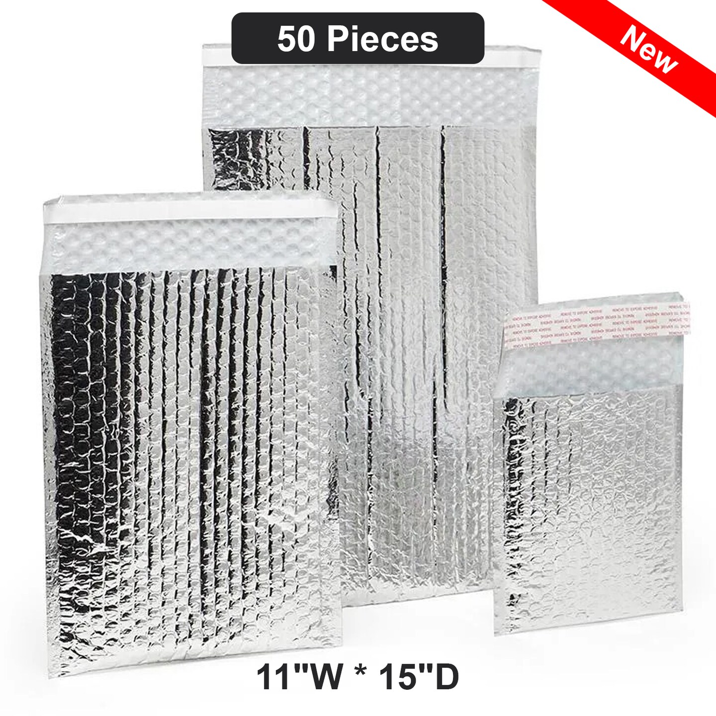 Spacious 11&#x22; x 15&#x22; Bubble Mailers