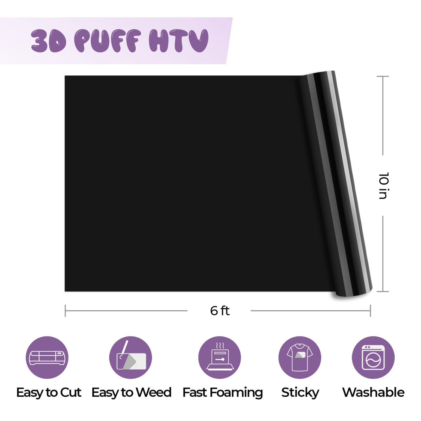 Puff Heat Transfer Vinyl