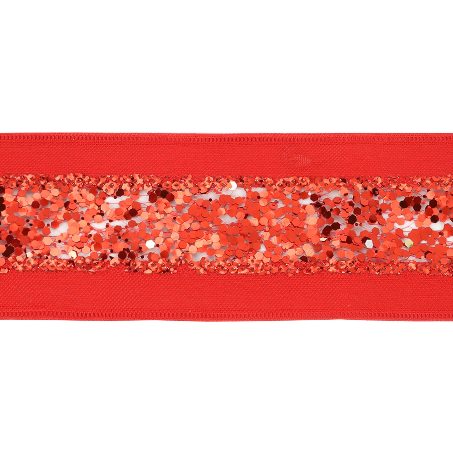 LaRibbons 2 1/2&#x22; Metallic Striped Wired Ribbon | 10 Yard Roll