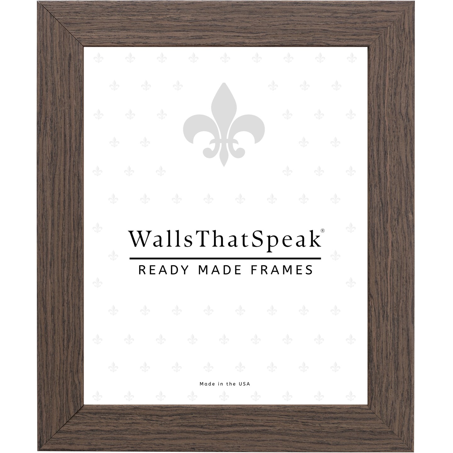 8.5x11 Farmhouse Essentials 1.25 Inch Wood Moulding, Wall Display Frame for Art, Posters, or Photos by wallsthatspeak