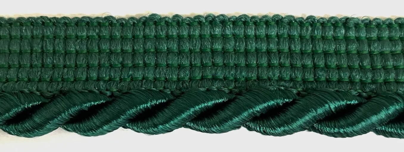 Large Twist Cord with Lip Piping Trimming - 6 Yards - Many Colors Available!