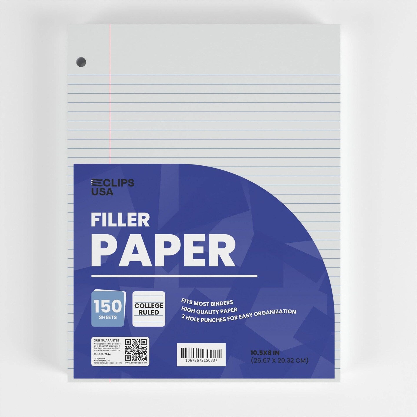 College-Ruled Filler Paper &#x2013; 150 Sheets &#x2013; 36 Packs