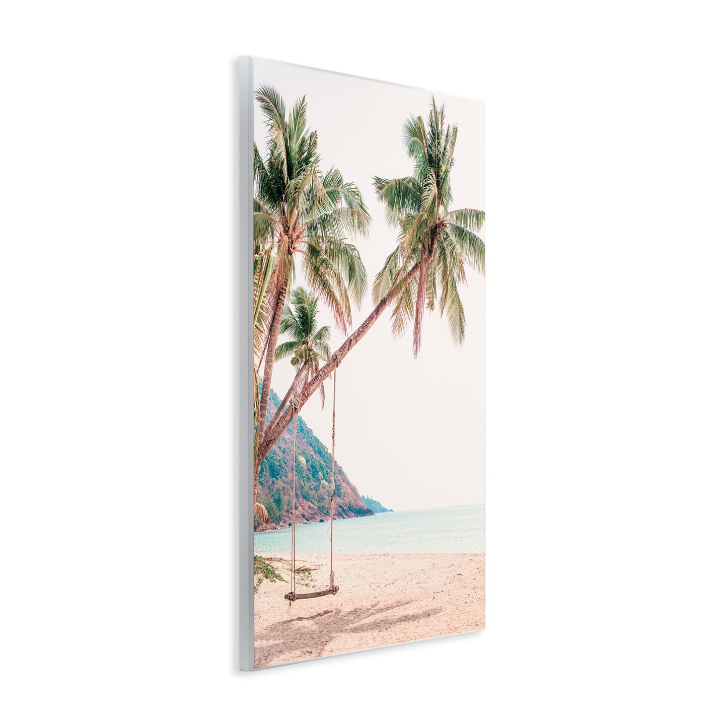 Stupell Industries Rope Swing on Palm Tree Wall Plaque Art, design by Sisi and Seb