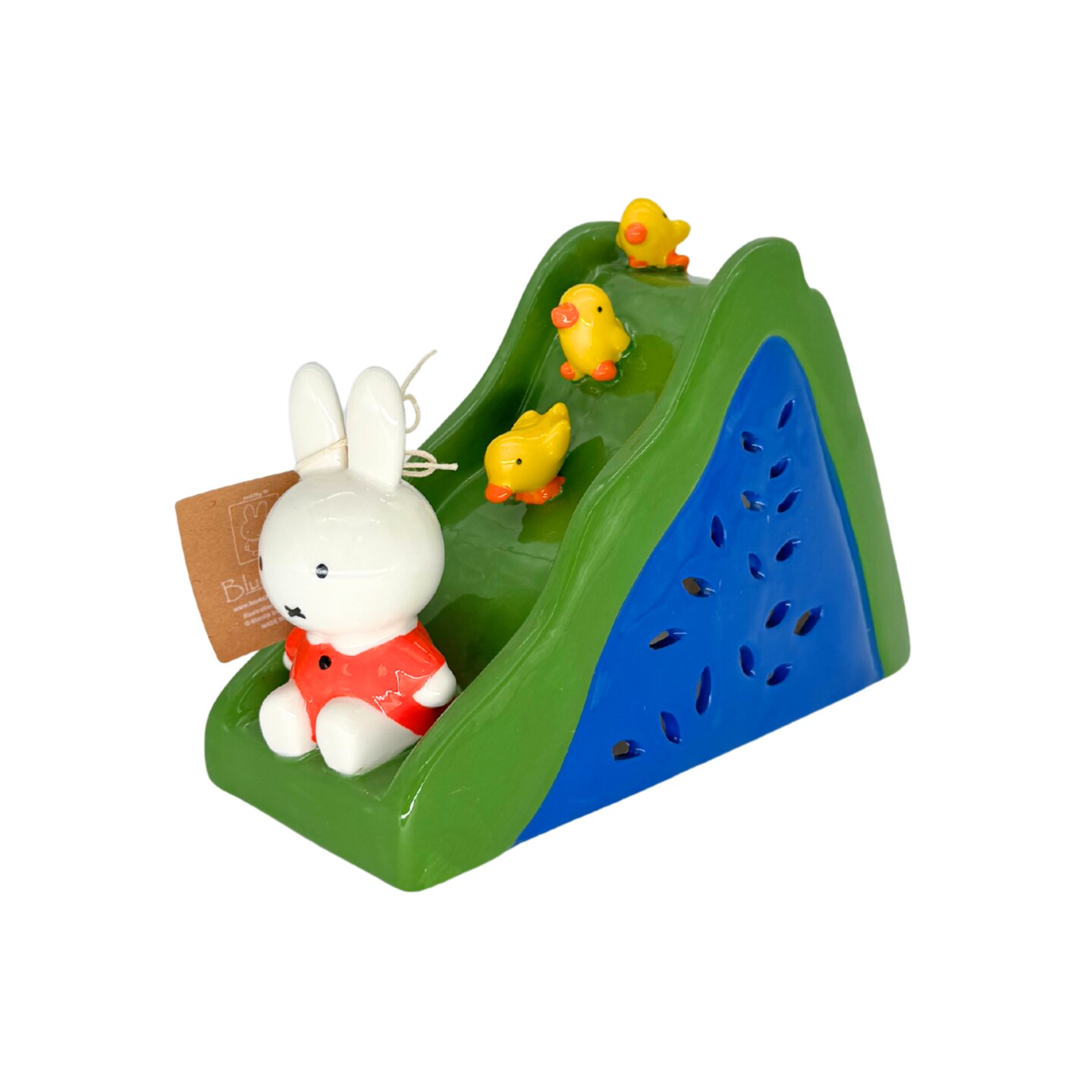 Blue Sky Clayworks Miffy and Friends Slide Candle House with Ducklings