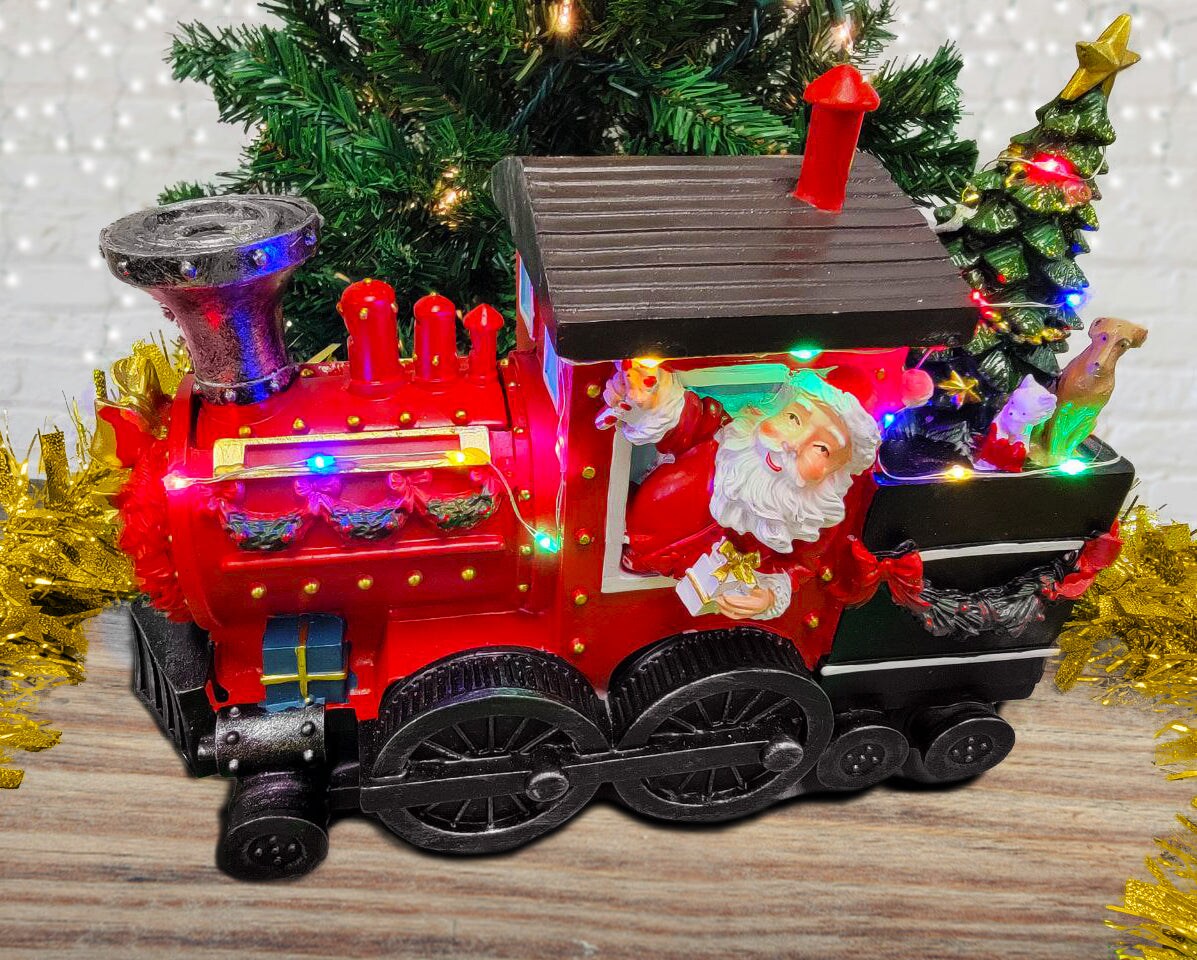 Christmas Train Decoration. Christmas Village