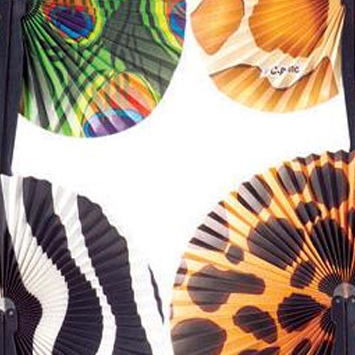 Safari Folding Fans Include 12 Units