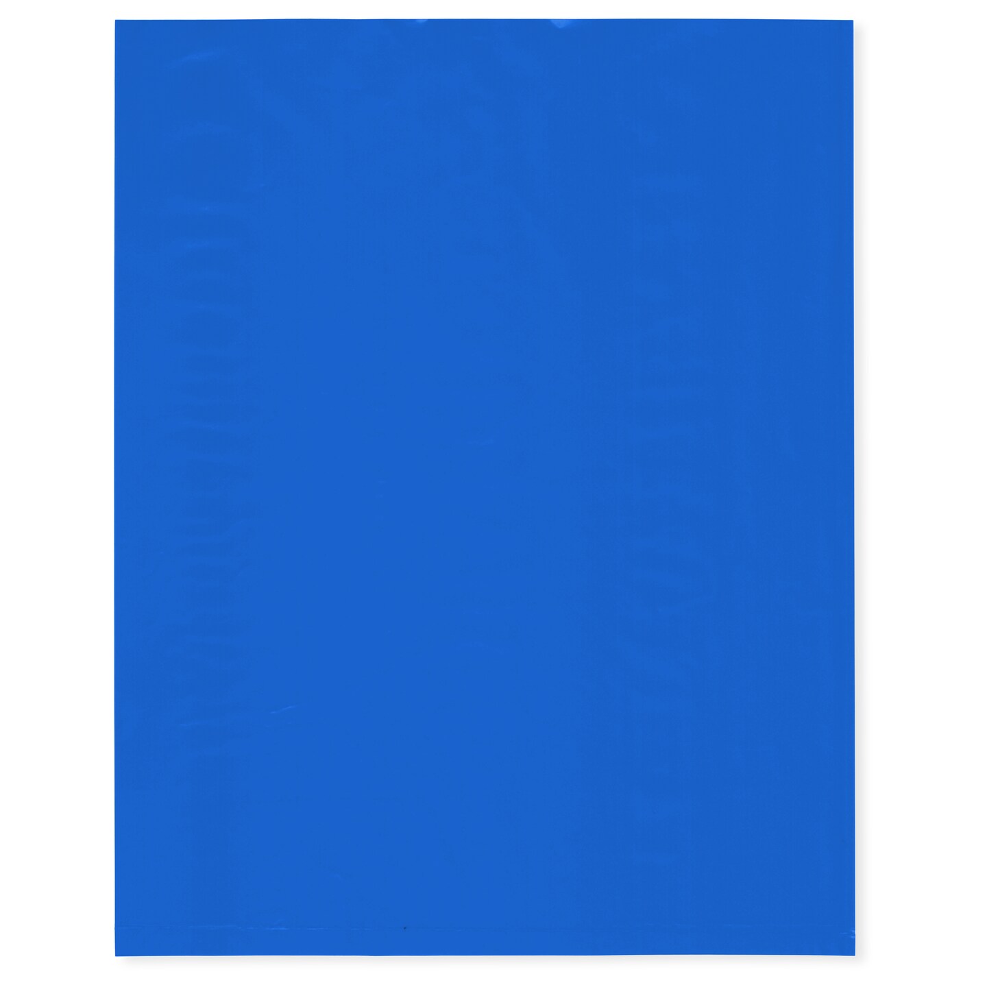 Plymor 8&#x22; x 10&#x22;, Blue 2 Mil Flat Open Plastic Poly Bags