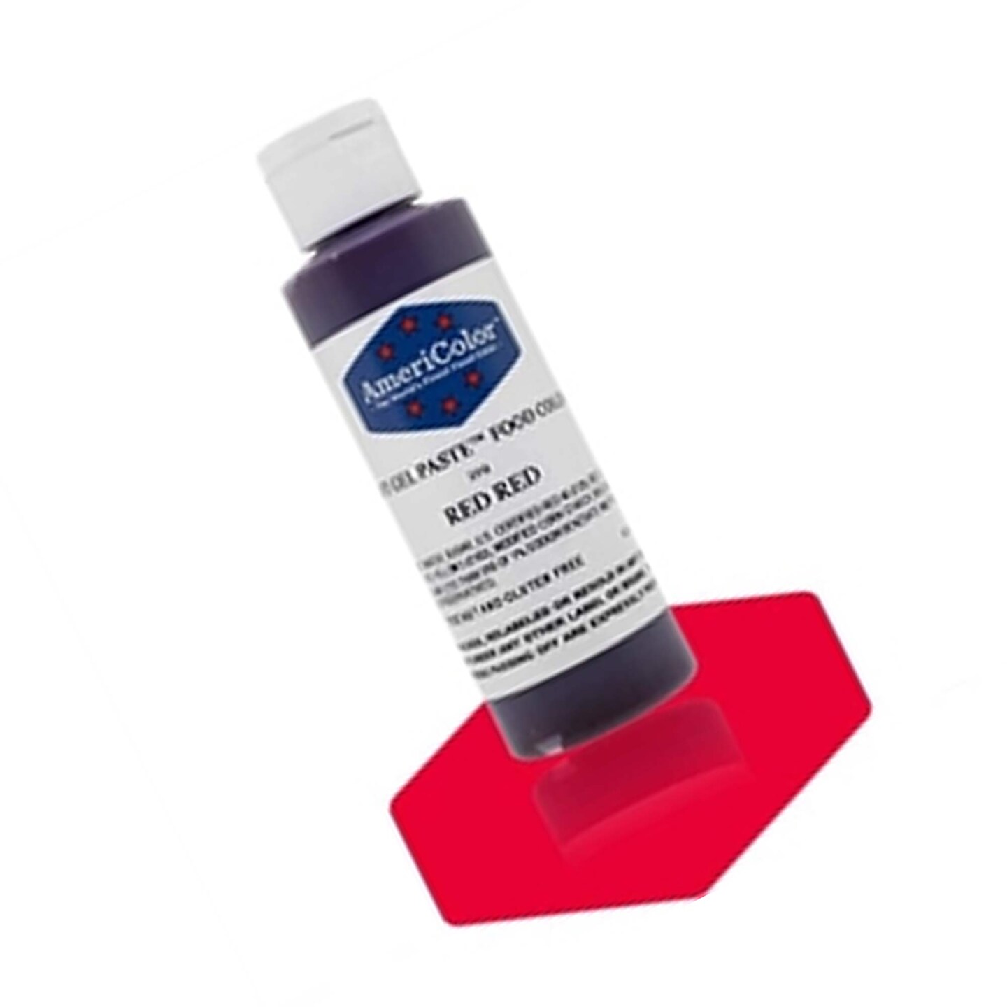 Red Red Soft Gel Food Color AmeriColor 4.5 Ounces