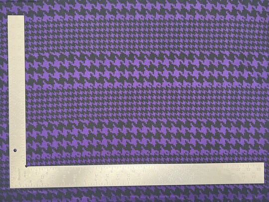 1 Yard Liverpool Knit Houndstooth Print Fabric Classic Stretch Crepe ...