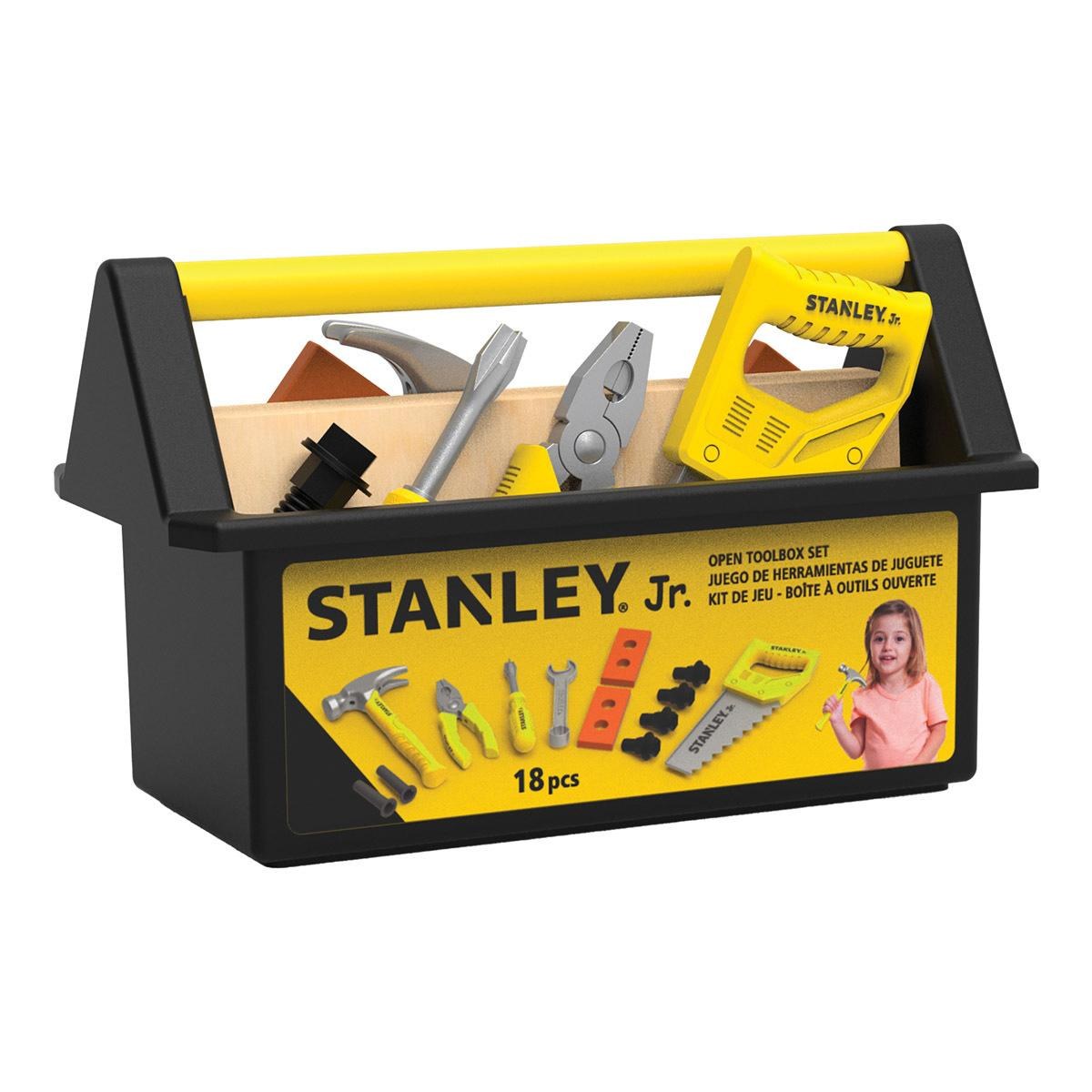 Red Toolbox Stanley&#xAE; Jr. Pretend Play Toolbox Set