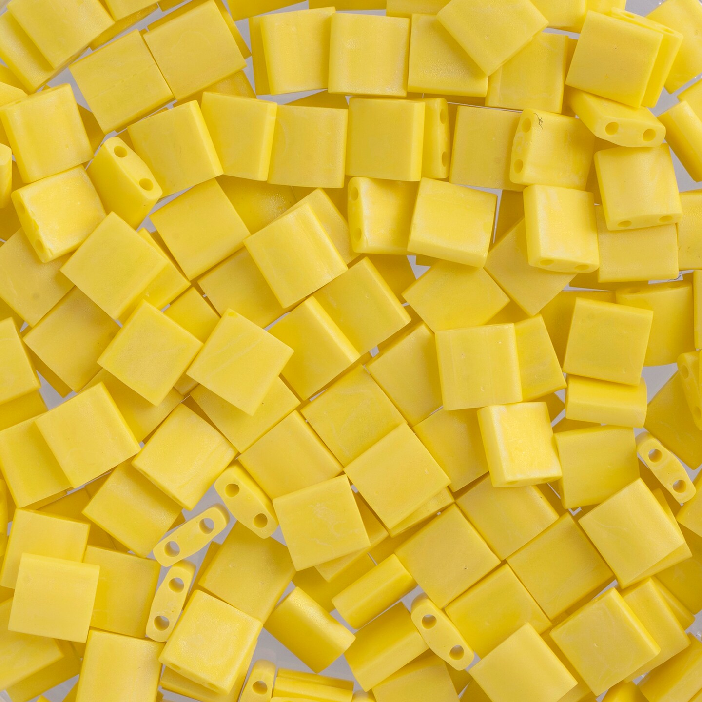 Miyuki Tila 5mm Opaque Matte Glass Beads, 5.2g