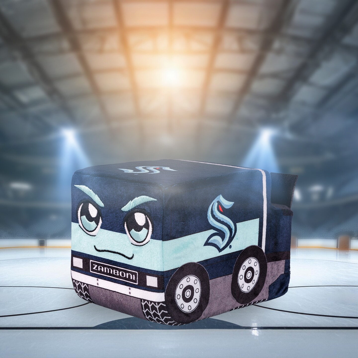 Bleacher Creatures Seattle Kraken Zamboni 7&#x22; Kuricha Plush