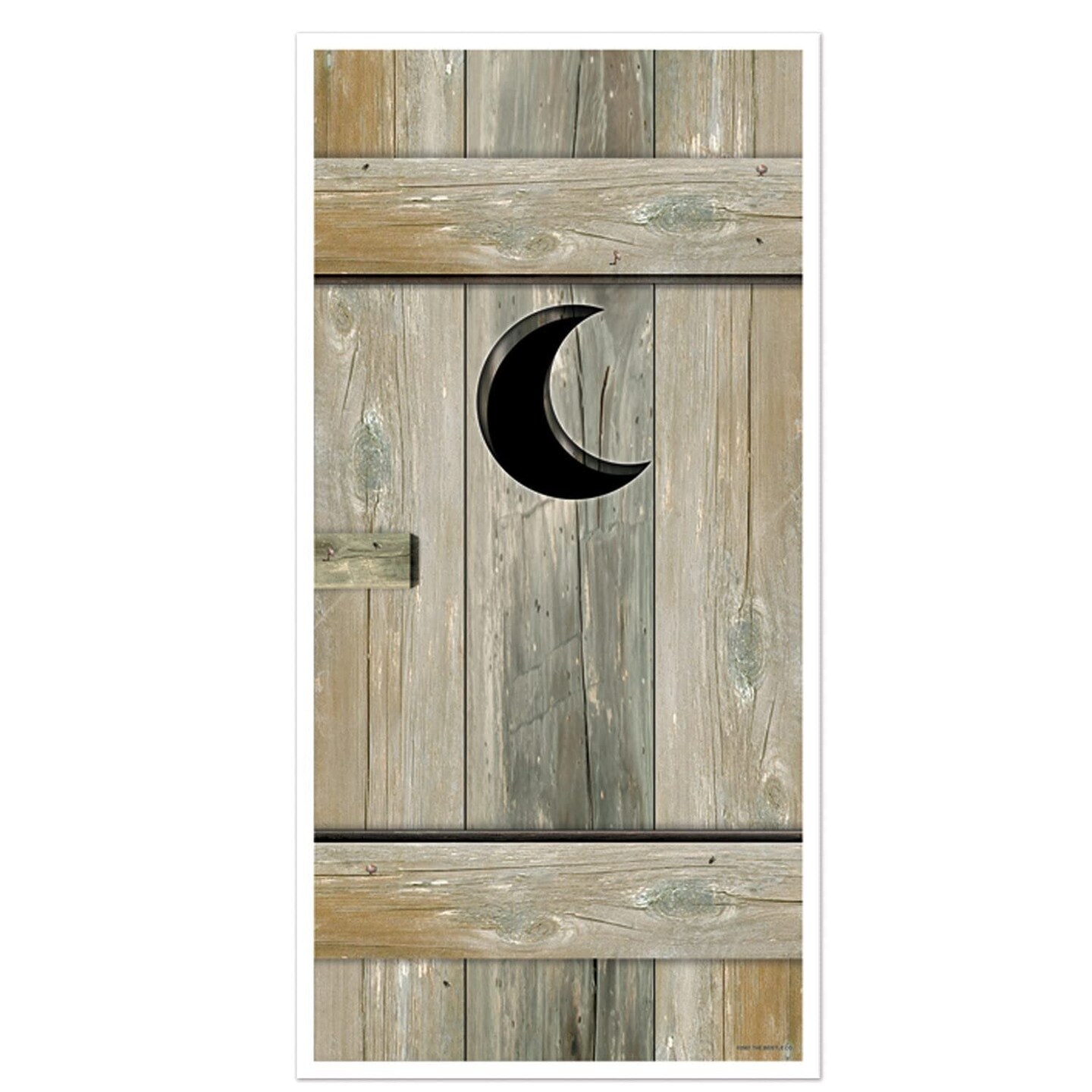 Outhouse Door Cover Party Accessory - 30&#x22; x 6ft