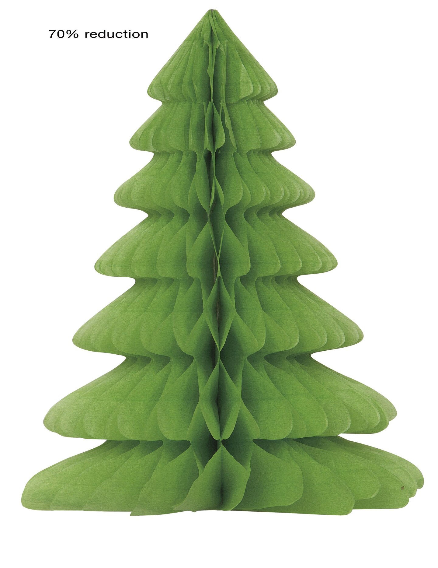Christmas Tree Honeycomb Centerpiece - 12&#x22;