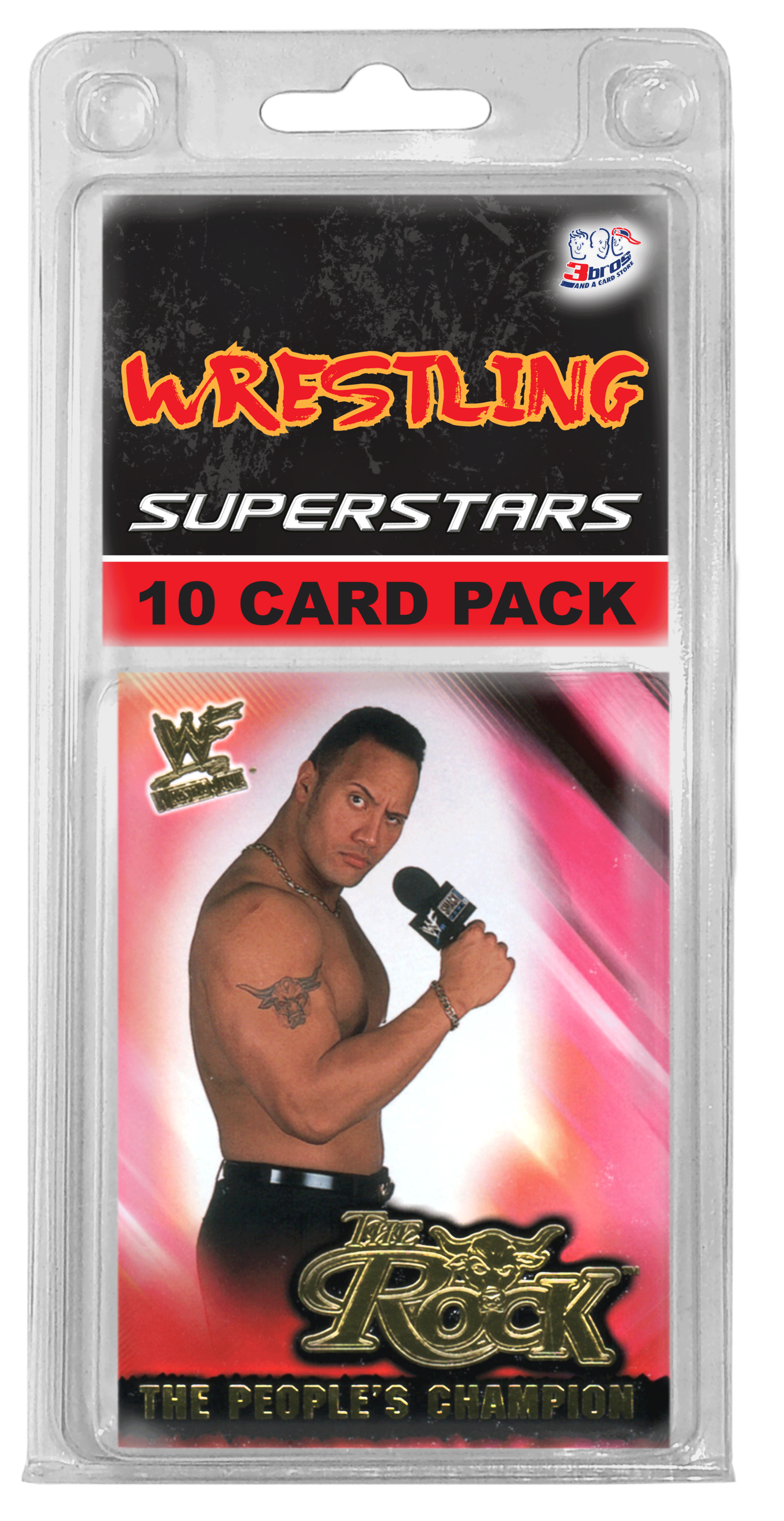10-Card Wrestling Mix Lots