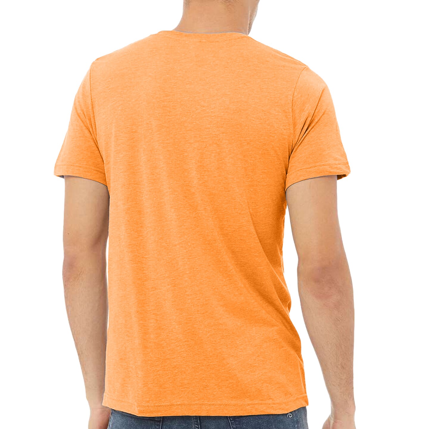 BELLA + CANVAS Adult's Triblend Tee, Crewneck Crafts & Printing Value Shirt