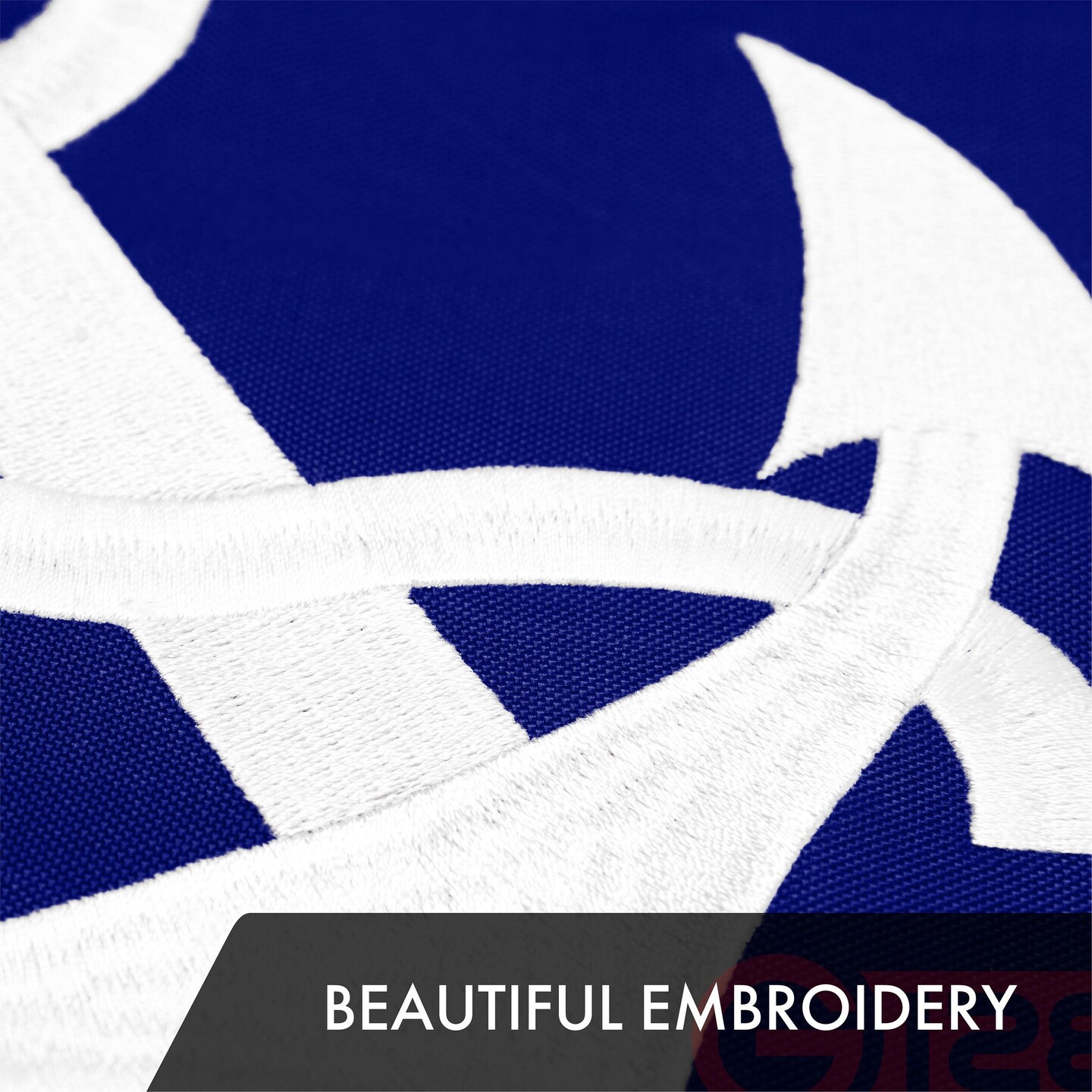 G128 American USA Yacht Ensign Flag | 2.5x4 Ft | ToughWeave Series Embroidered 300D Polyester | Nautical Flag, Embroidered Stars, Sewn Stripes, Indoor/Outdoor, Brass Grommets