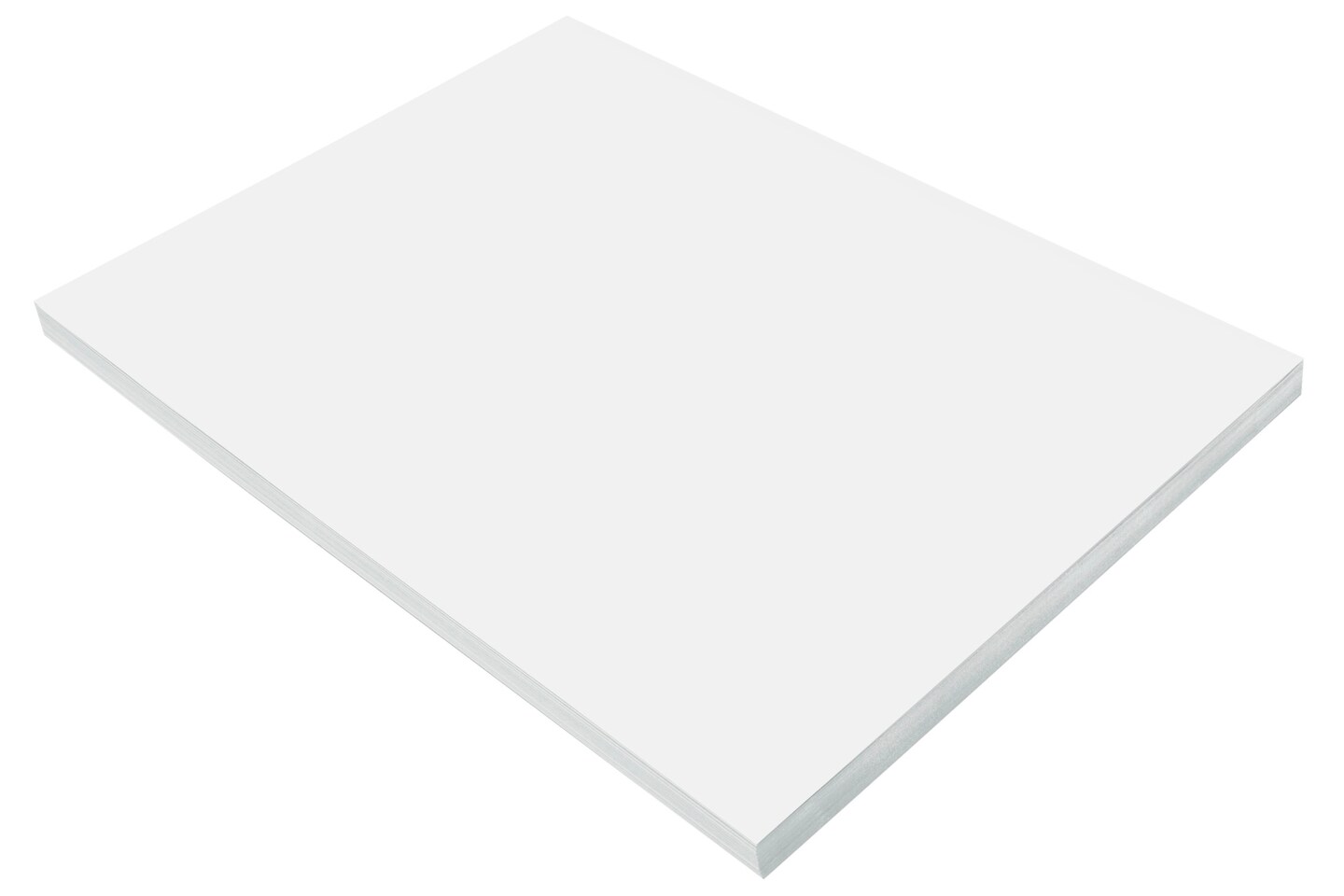 Prang Medium Weight Construction Paper, 18 x 24 Inches, Bright White, 100 Sheets