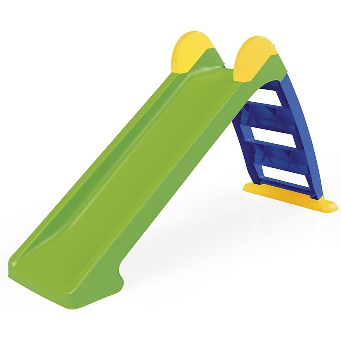 Dolu: My First Garden Slide: Yellow-Green-Blue - Waterslide Hose Attachment, Indoor/Outdoor, Plastic, 52.4 x 17.7 x 28.4", Toddler & Kids Ages 2+