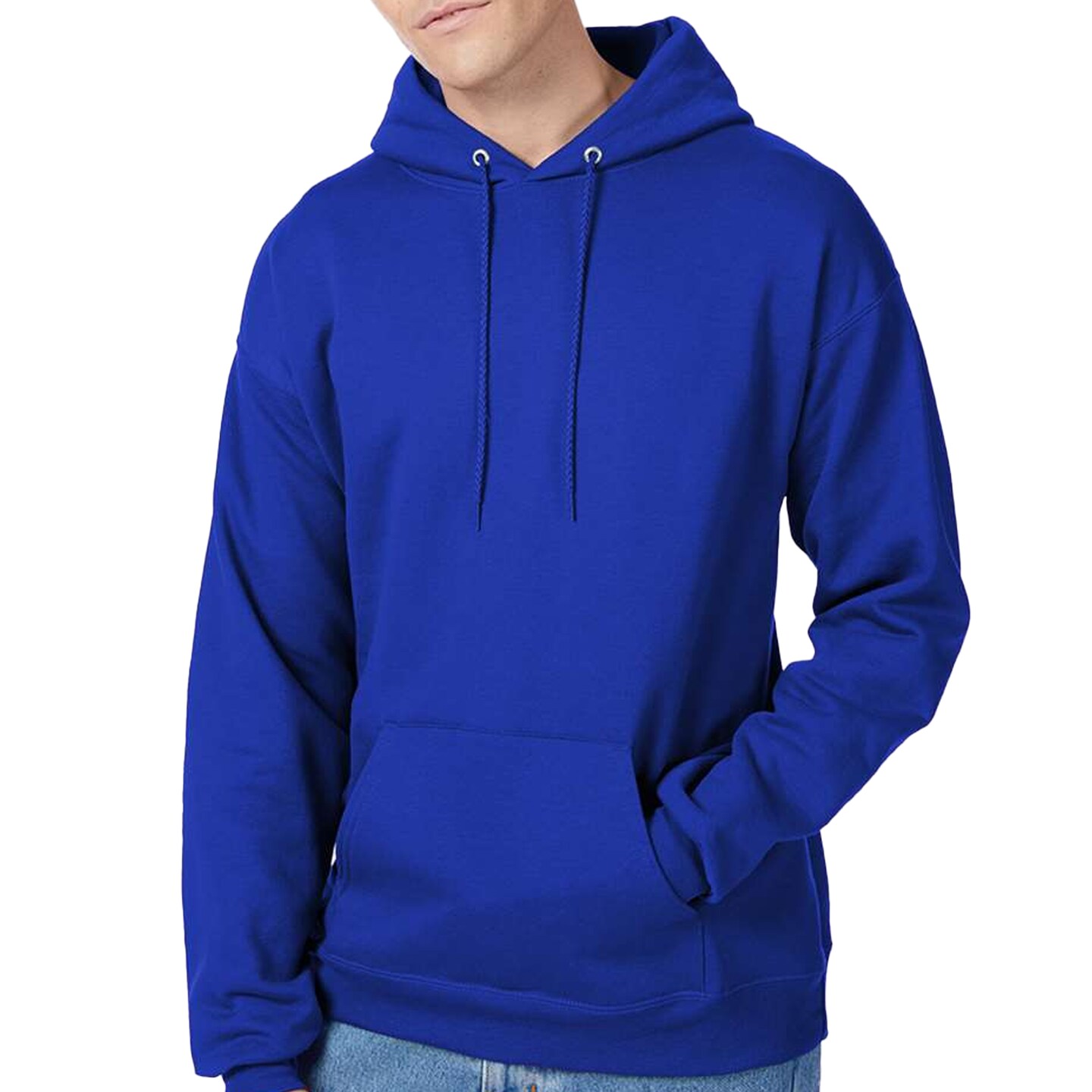 Hanes Men&#x27;s Ecosmart Fleece Hooded Sweatshirt, Pullover Casual Hoodies Assorted Color