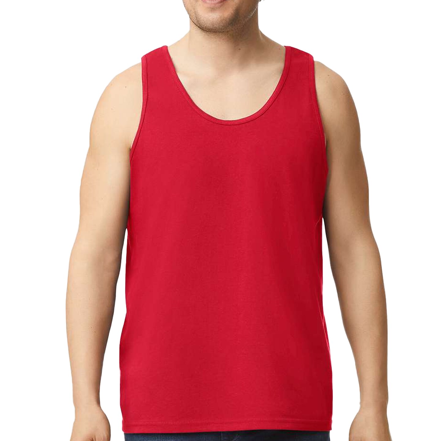 Gildan Ultra Cotton Tank Top, Workout Sleeveless Muscle Shirts