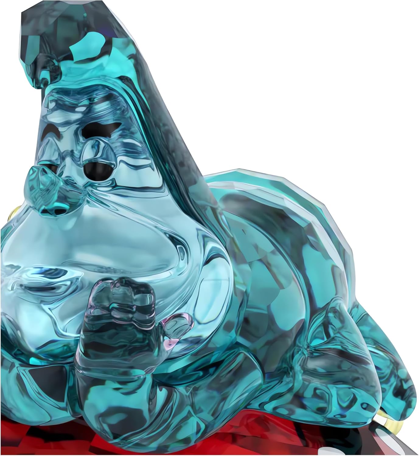 Alice In Wonderland Crystal Figurine Caterpillar, Multicolored Crystals with Metal Accents, Part of the Swarovski Alice in Wonderland Collection
