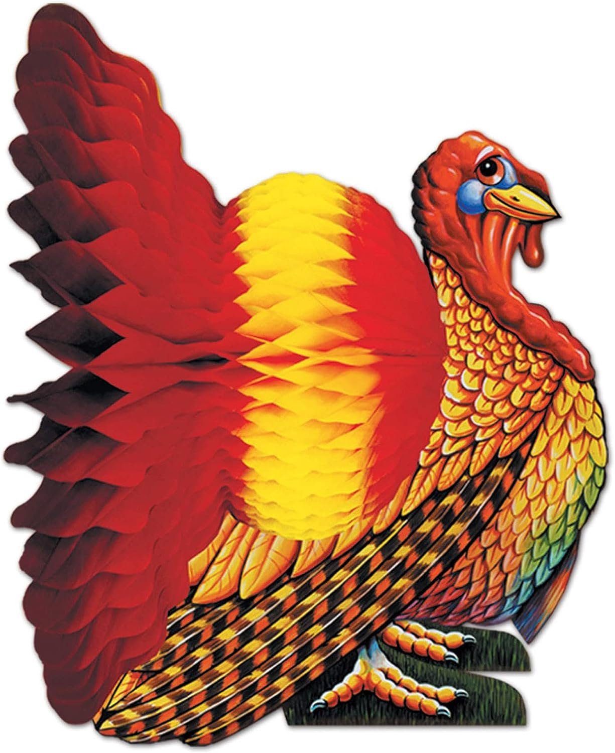 Tissue Turkey Centerpiece - 12&#x22;