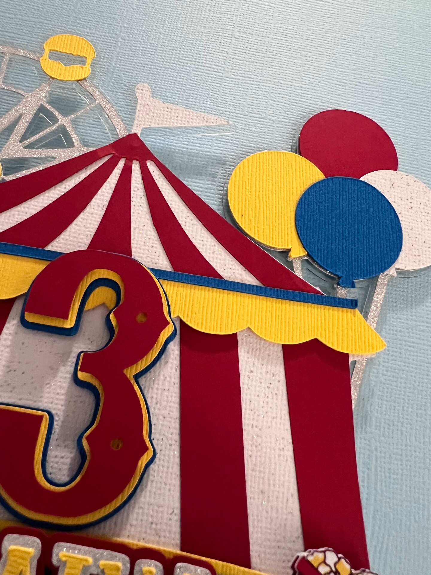 Carnival Circus Cake Topper product 5