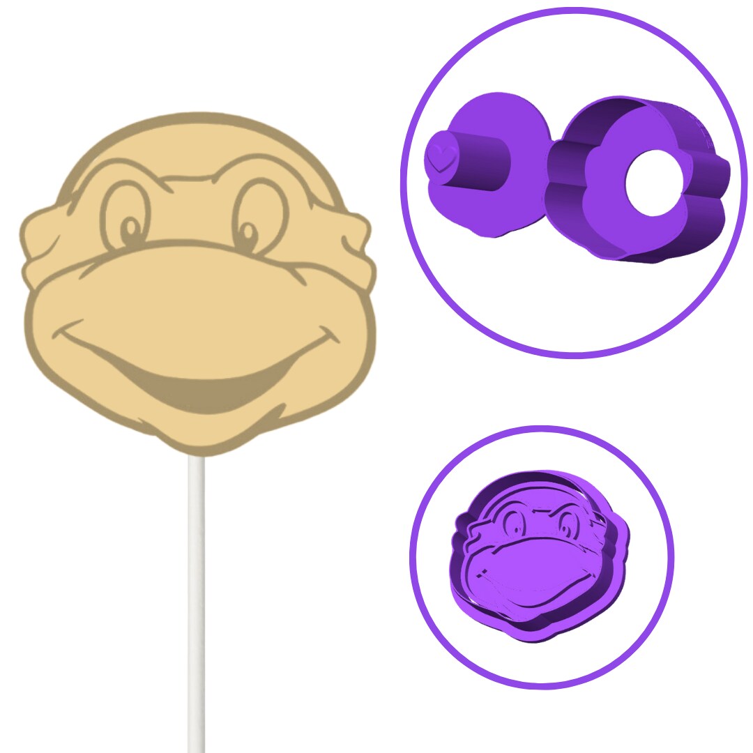 Turtle Cake Pop Mold