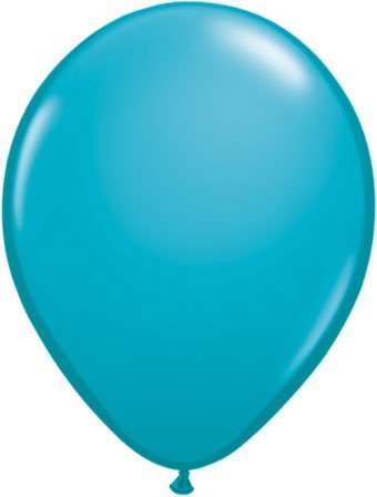Qualatex Tropical Teal 11&#x22; Latex Balloons - 100ct