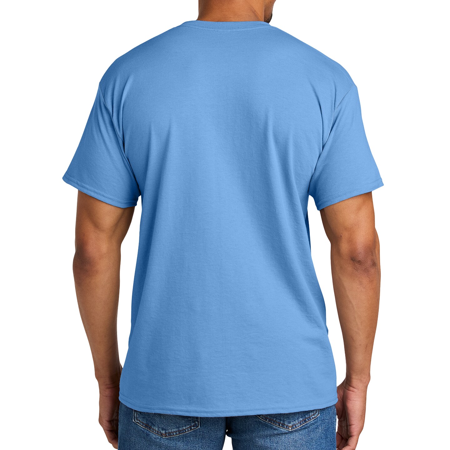 Gildan DryBlend T-Shirt, Men Short Sleeve Assorted Colors Tee for Arts and Crafts