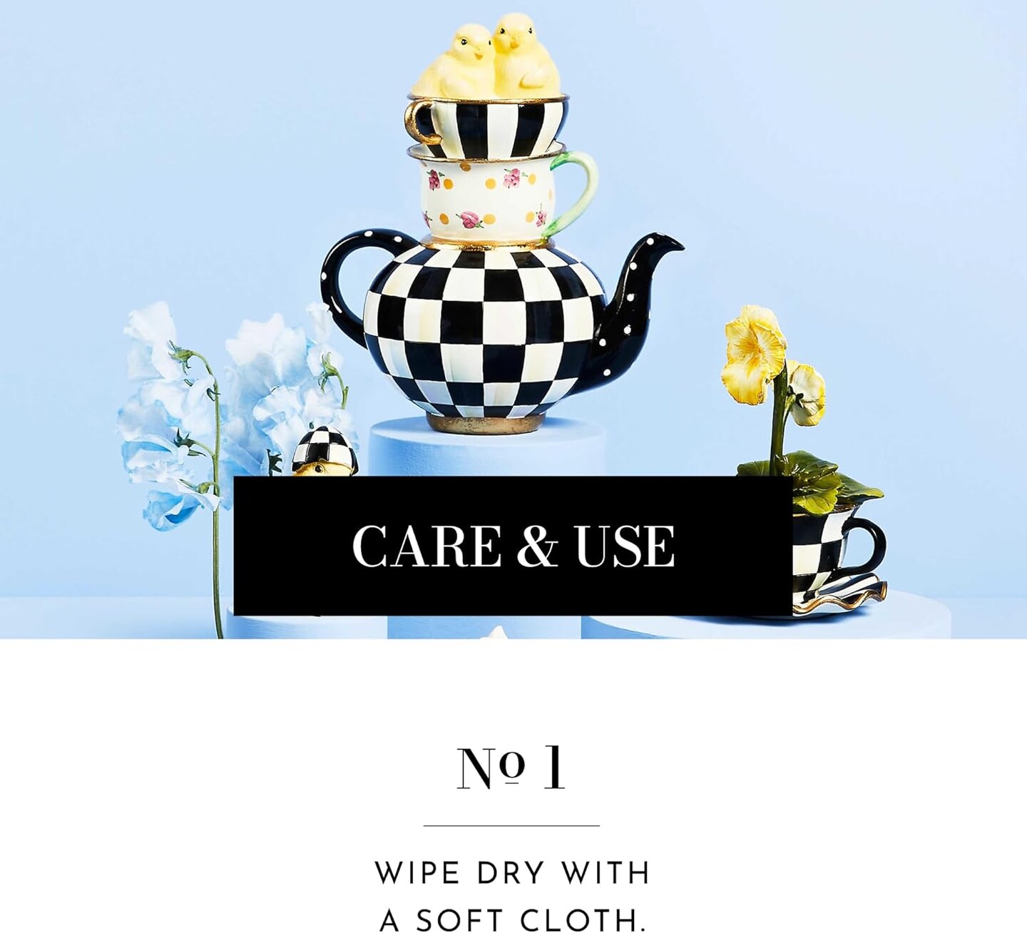 Courtly Chickatee Teapot, Cute Tea Kettle and Chick Spring Decor