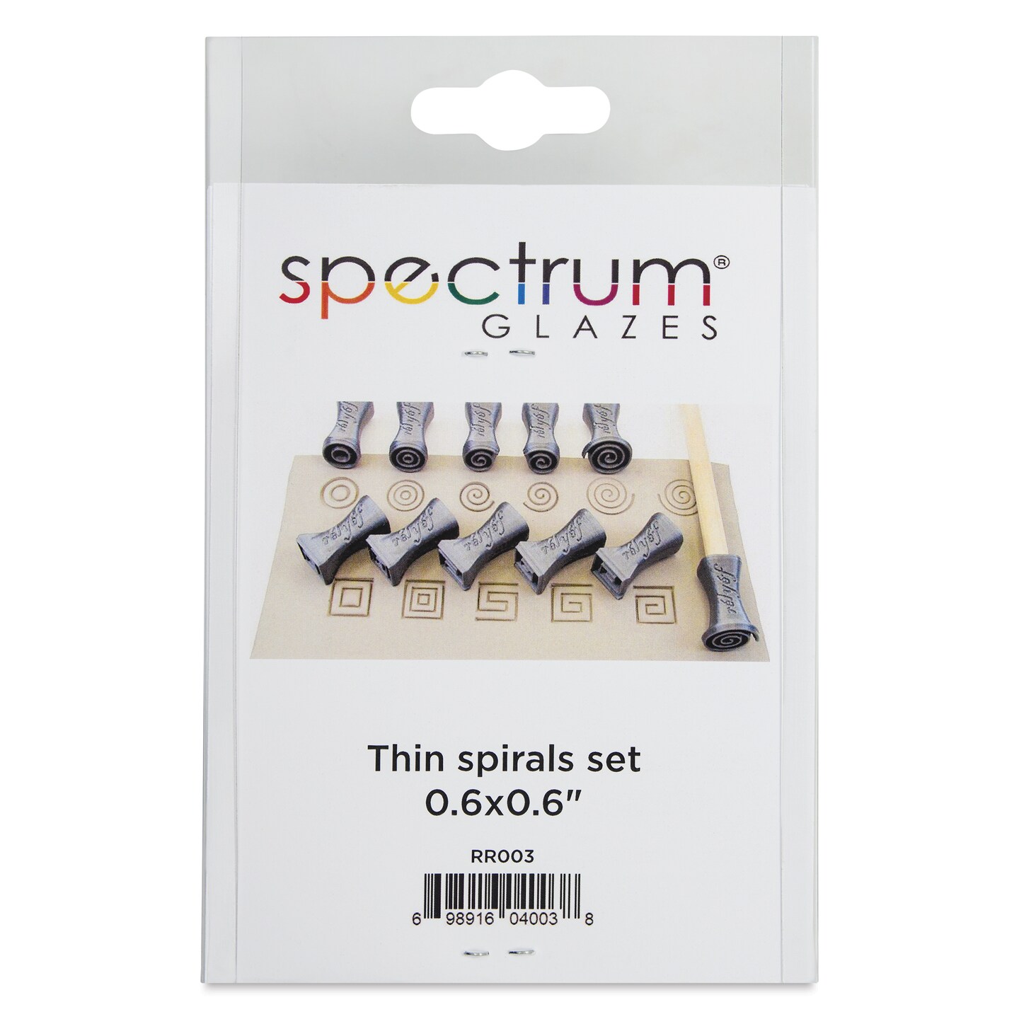Spectrum Stamps - Thin Spirals, Set of 11