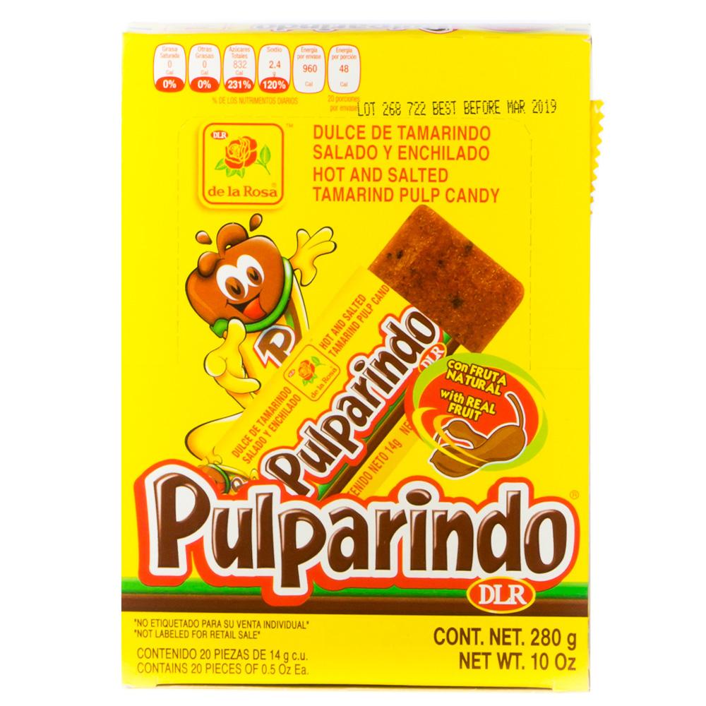 De La Rosa Pulparindo Original 10oz 280g 20ct