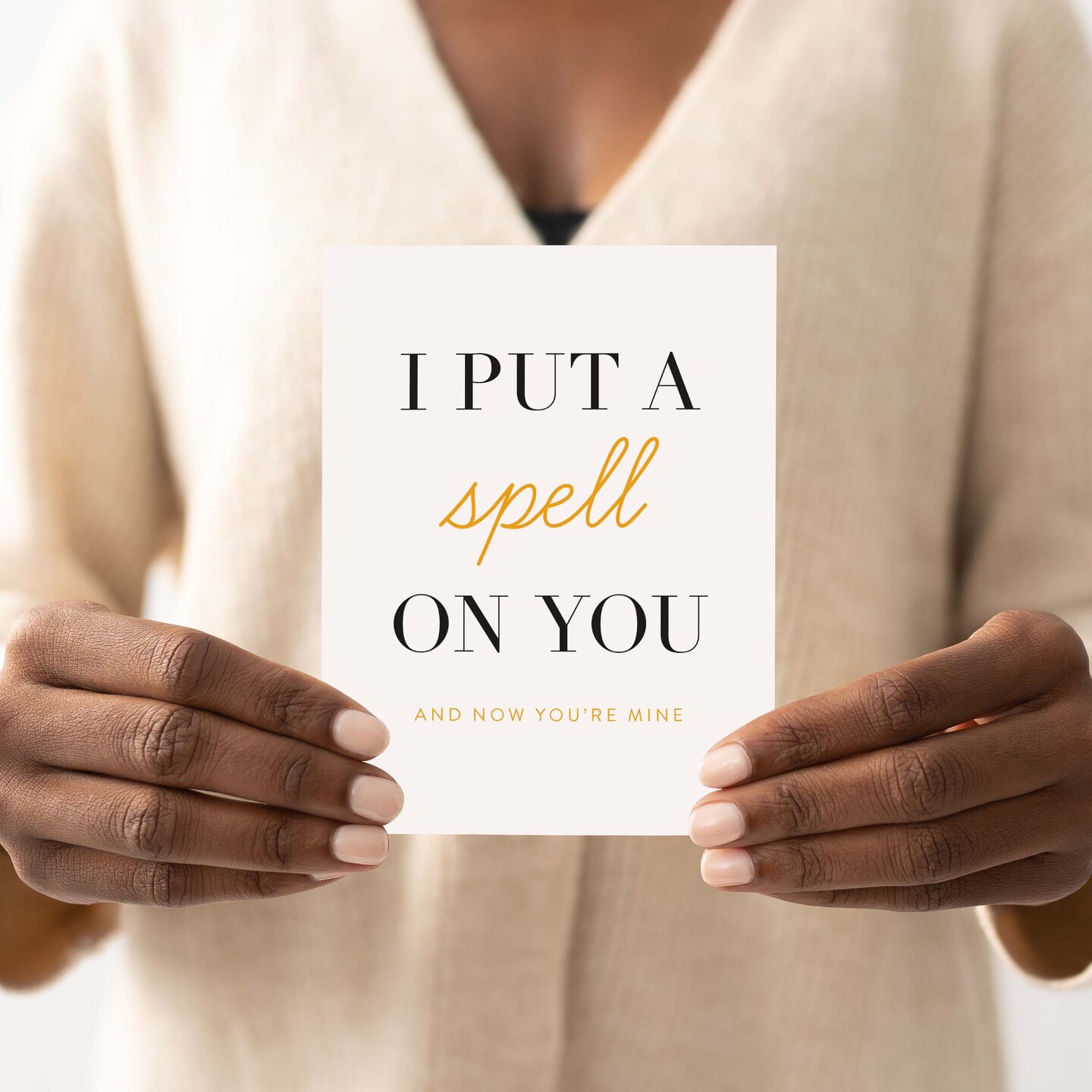 Put a Spell on You Funny Halloween Greeting Card | Halloween Cards | Adult Halloween Cards | Card for Him | Card for Her | Card for Friend product 4