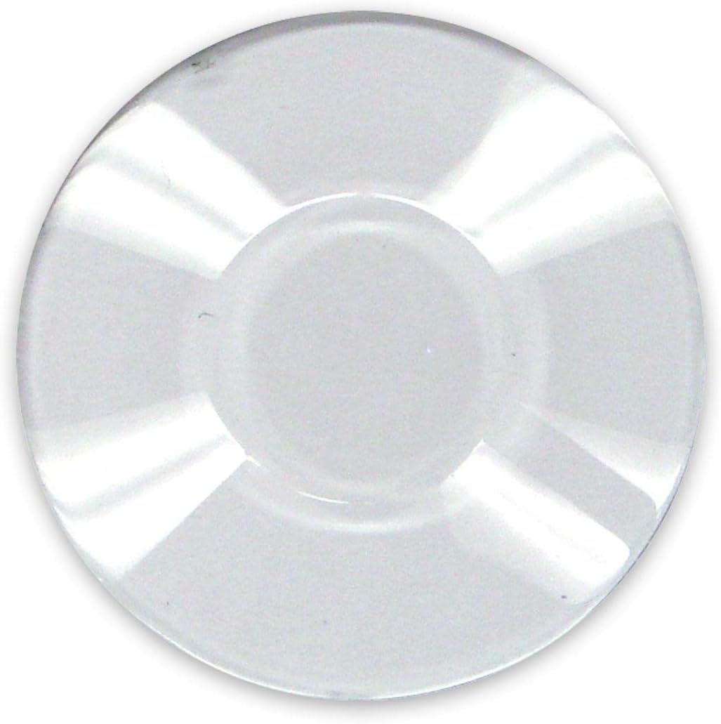 1.5&#x22; Circle Clear Glass Bevel - 4.7MM Thick - 10 Pack