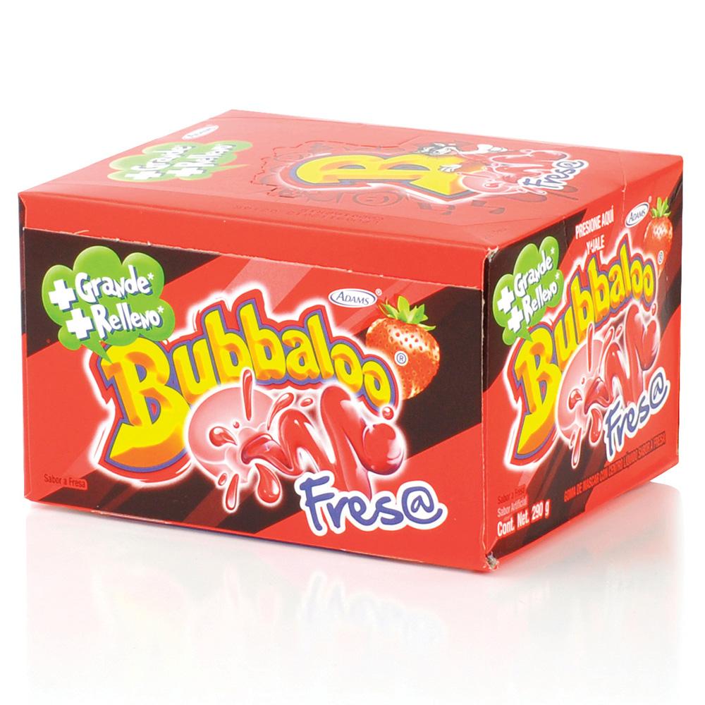 Bubbaloo Chicle Fresa 290g 50ct