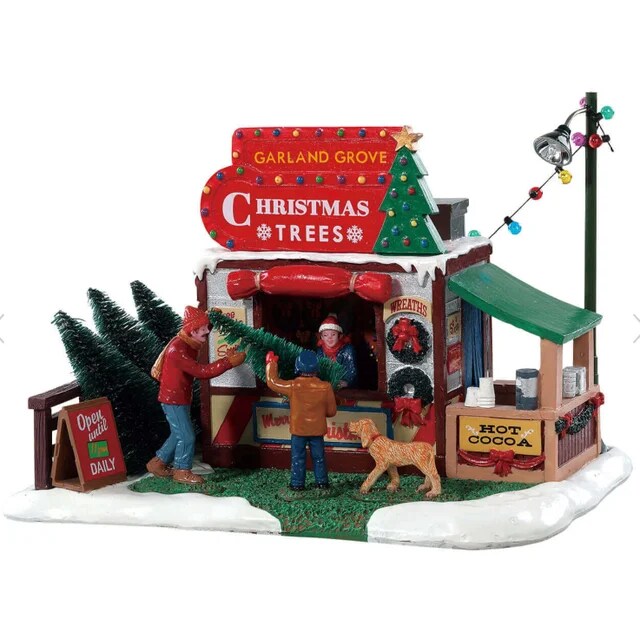 Lemax Garland Grove Tree Lot