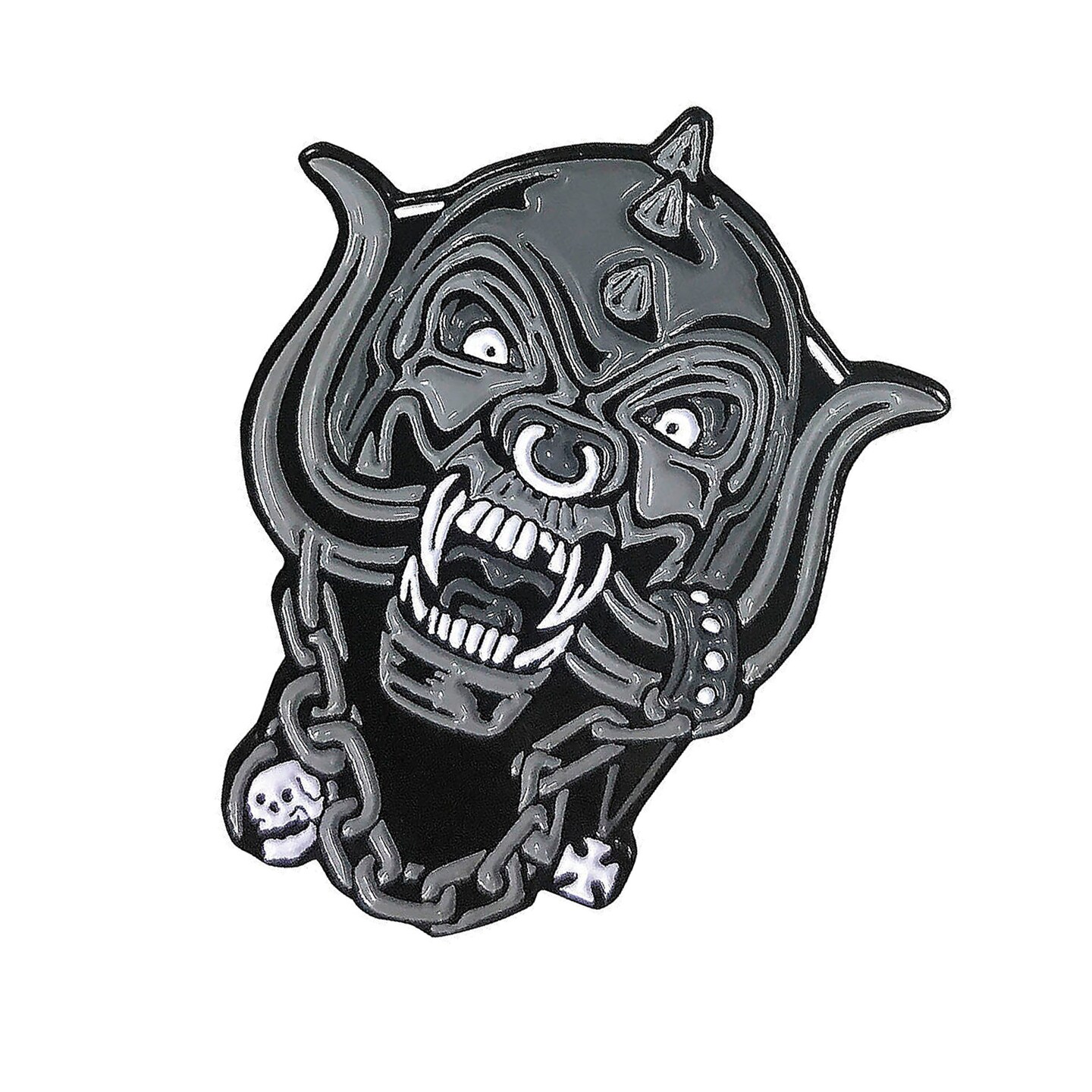 Motorhead Warpig Monster Face Enamel Pin 1 1/2&#x22;