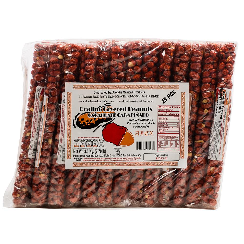 Alex Cacahuate Garapinado 3.5kg 7.70lb 25ct