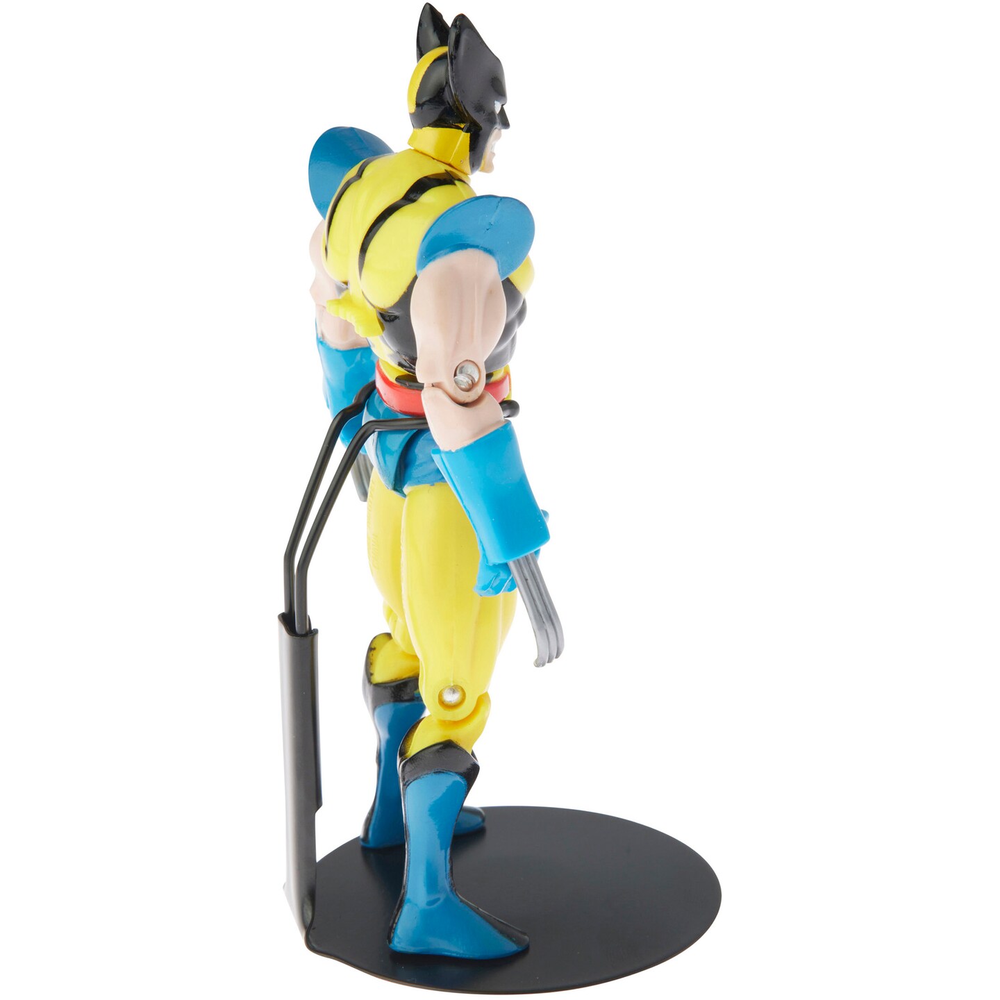 Plymor DSP-25B Black Adjustable Action Figure Stand, fits 4.5, 5, and 5.5 inch Action Figures, Waist is 1&#x22; - 1.5&#x22; wide, 3&#x22; - 3.5&#x22; around
