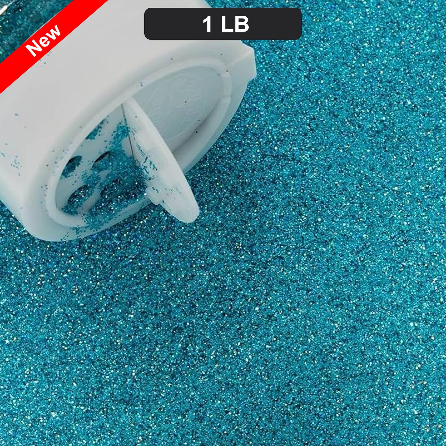1lb Glitter Lake Blue Add Sparkle to Every Craft