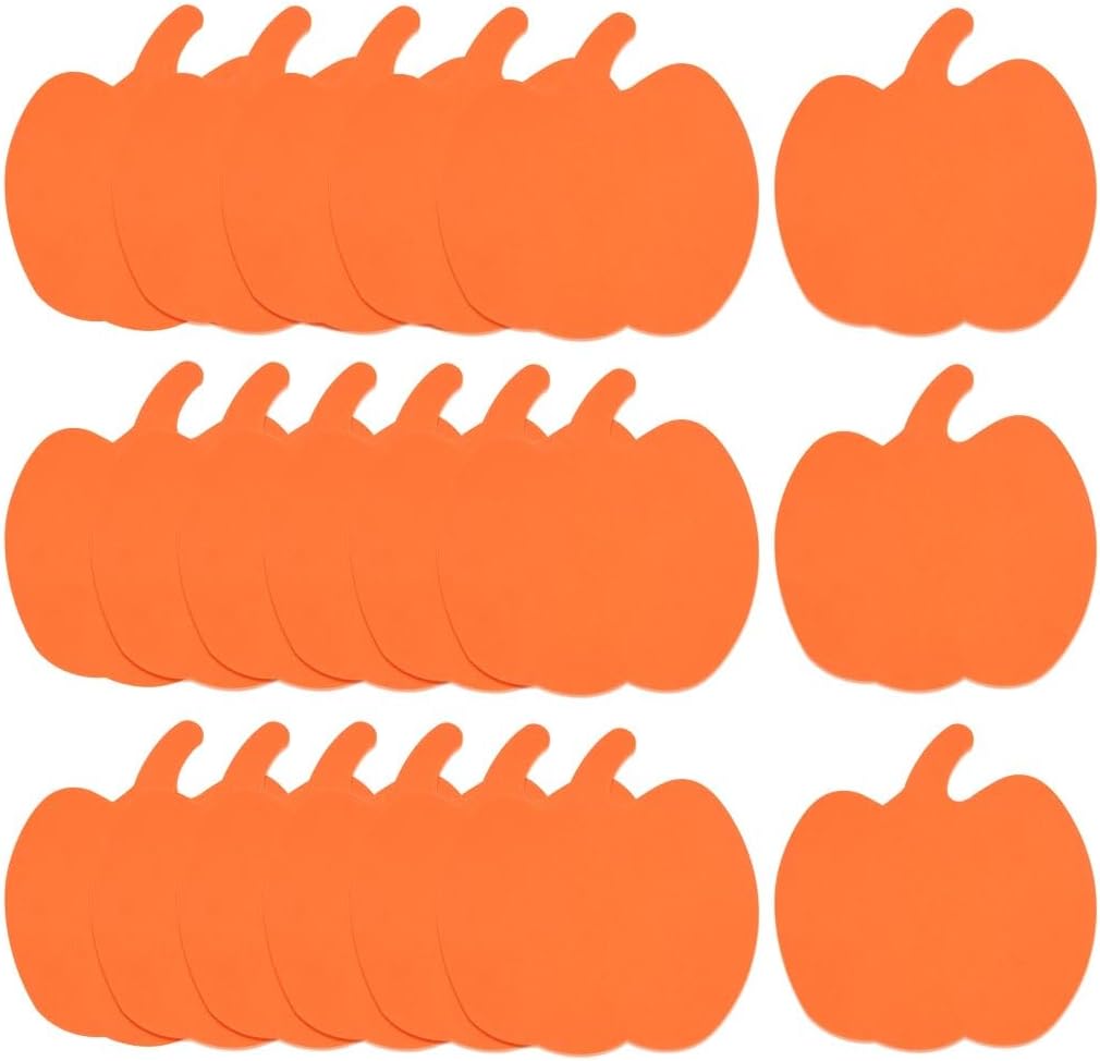 50pcs Foam Halloween Pumpkins Halloween Crafts Kit Foam