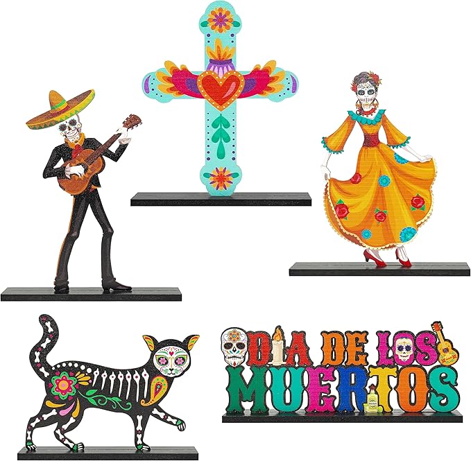 Centerpiece Table Decorations, Dia De Los Muertos Mexican Halloween