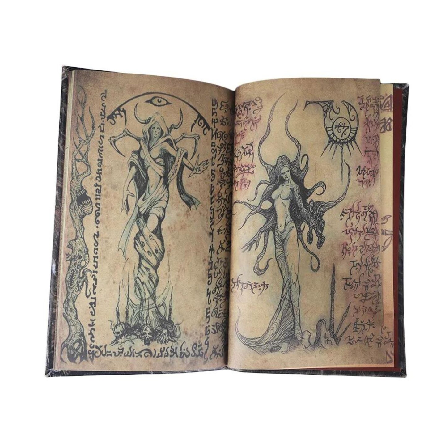 Kitcheniva Necronomicon Prop Notebook Halloween Decoration