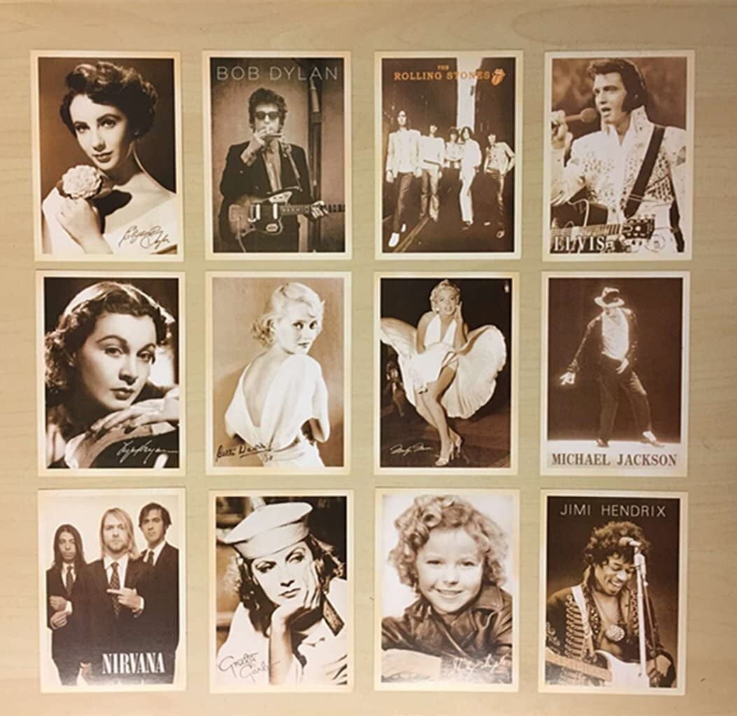 Collectible Vintage Ads &#x26; Movie Poster Postcards Bulk Pack