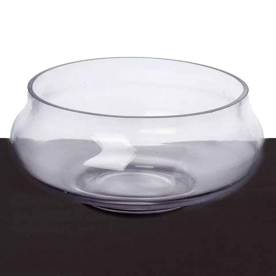 6 pcs 7&#x22; wide Floating Candle GLASS HOLDER BOWLS VASES Wedding Centerpieces