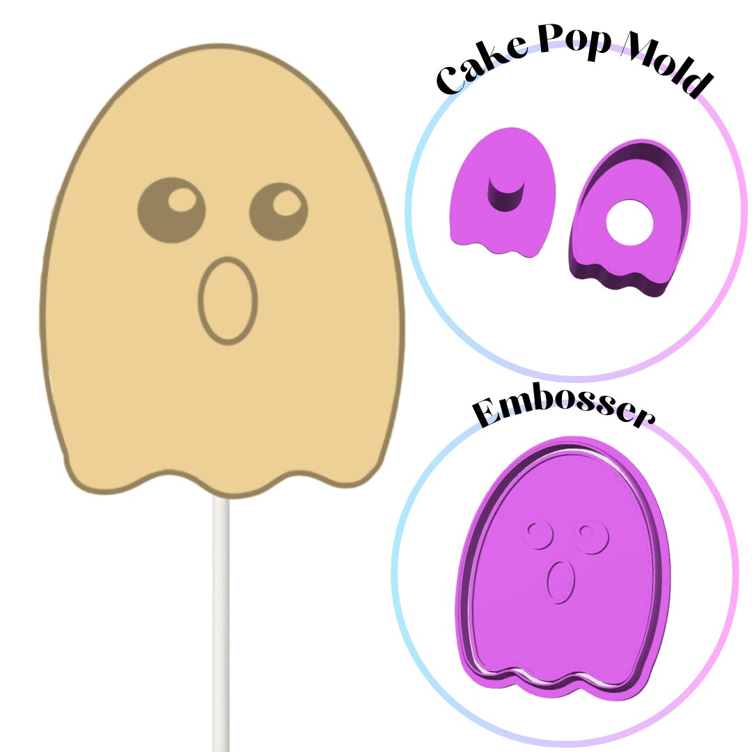 Ghost Cake Pop Mold